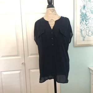 Women’s Navy Blouse by INC International Concepts